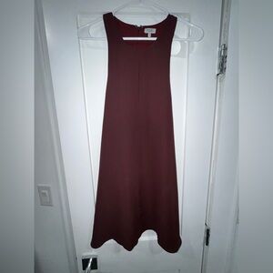 Tobi Rich Burgundy Midi Dress